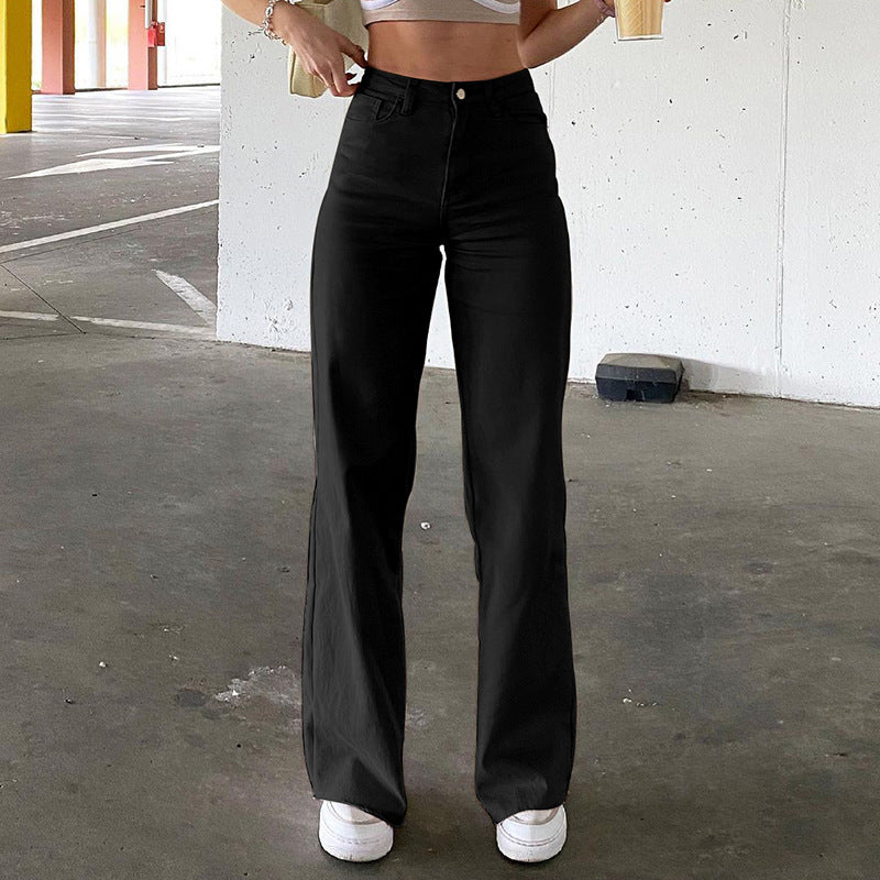 High Waist Flared Pants