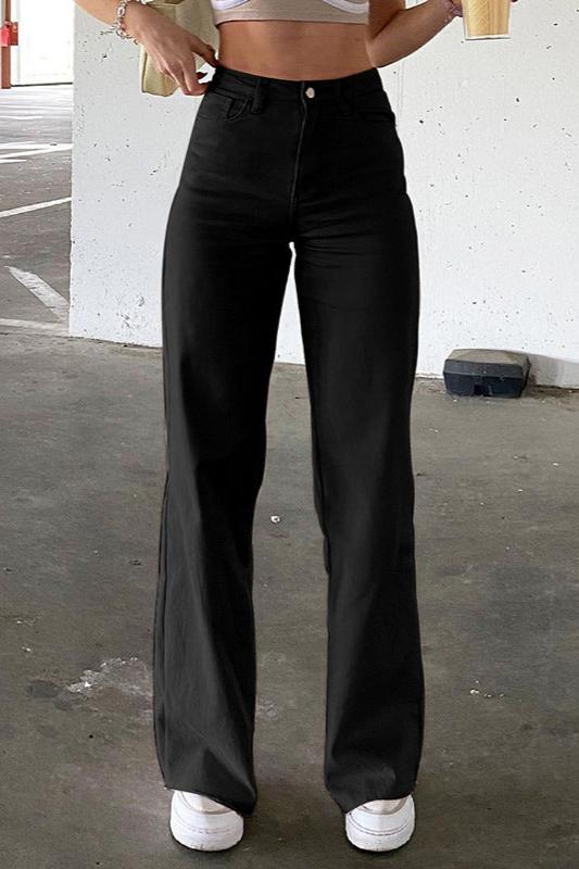 High Waist Flared Pants