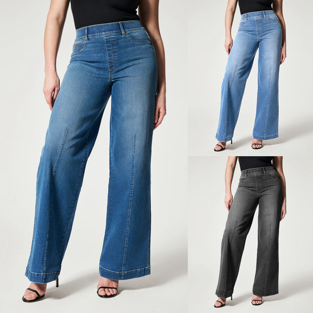 Wide-Leg Jeans Set