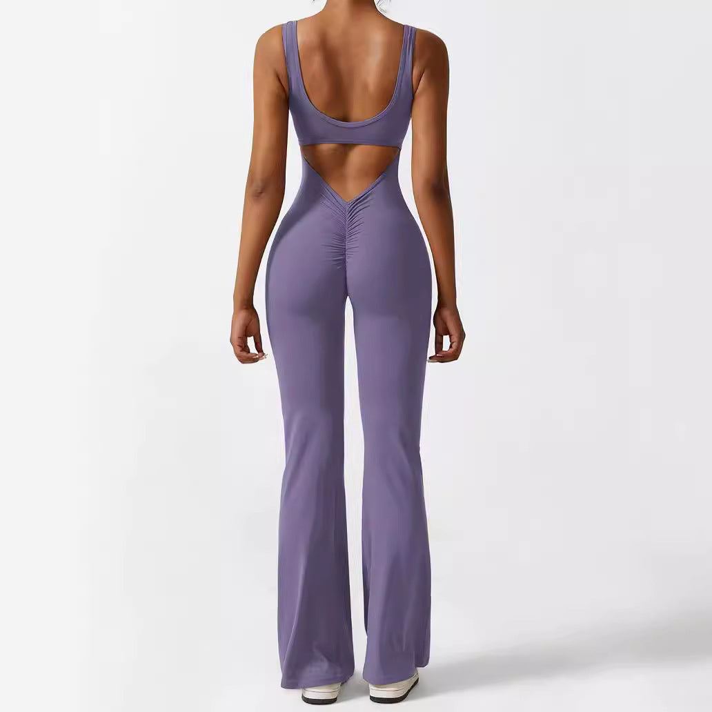 Jumpsuits Fitness Yoga Long Pants