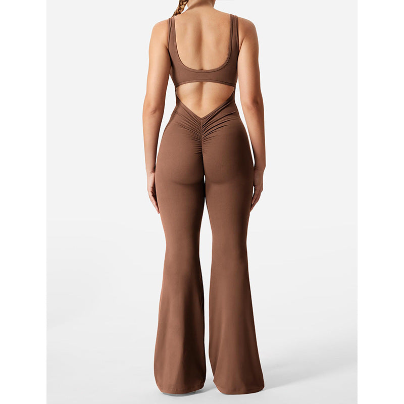 Open Back Jumpsuit