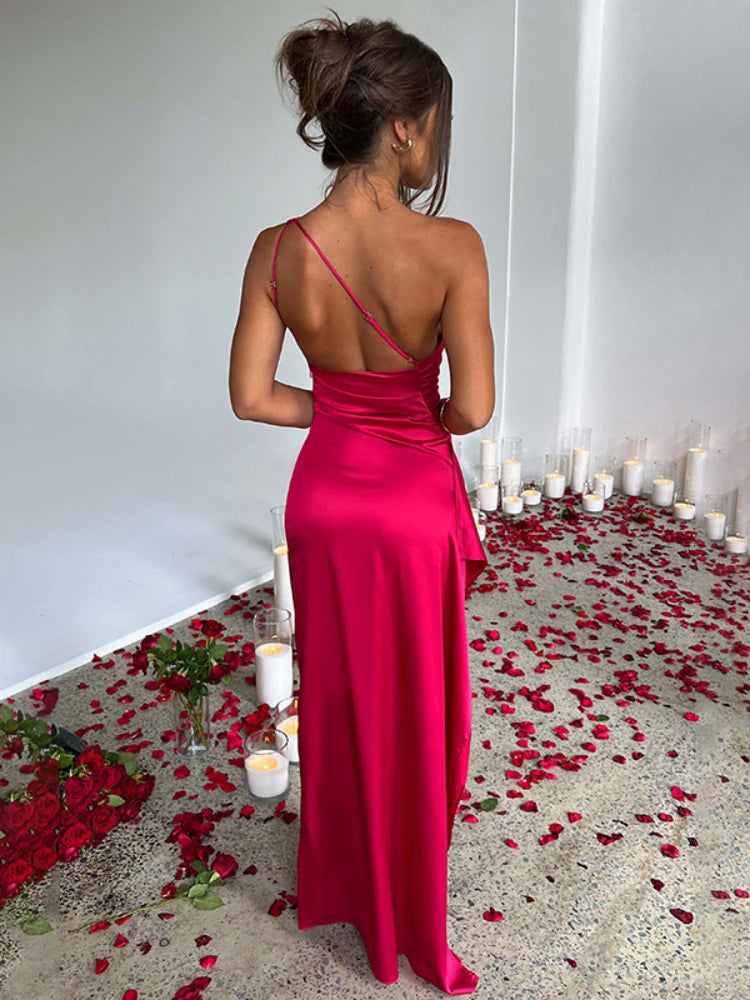 Draped Elegance Gown