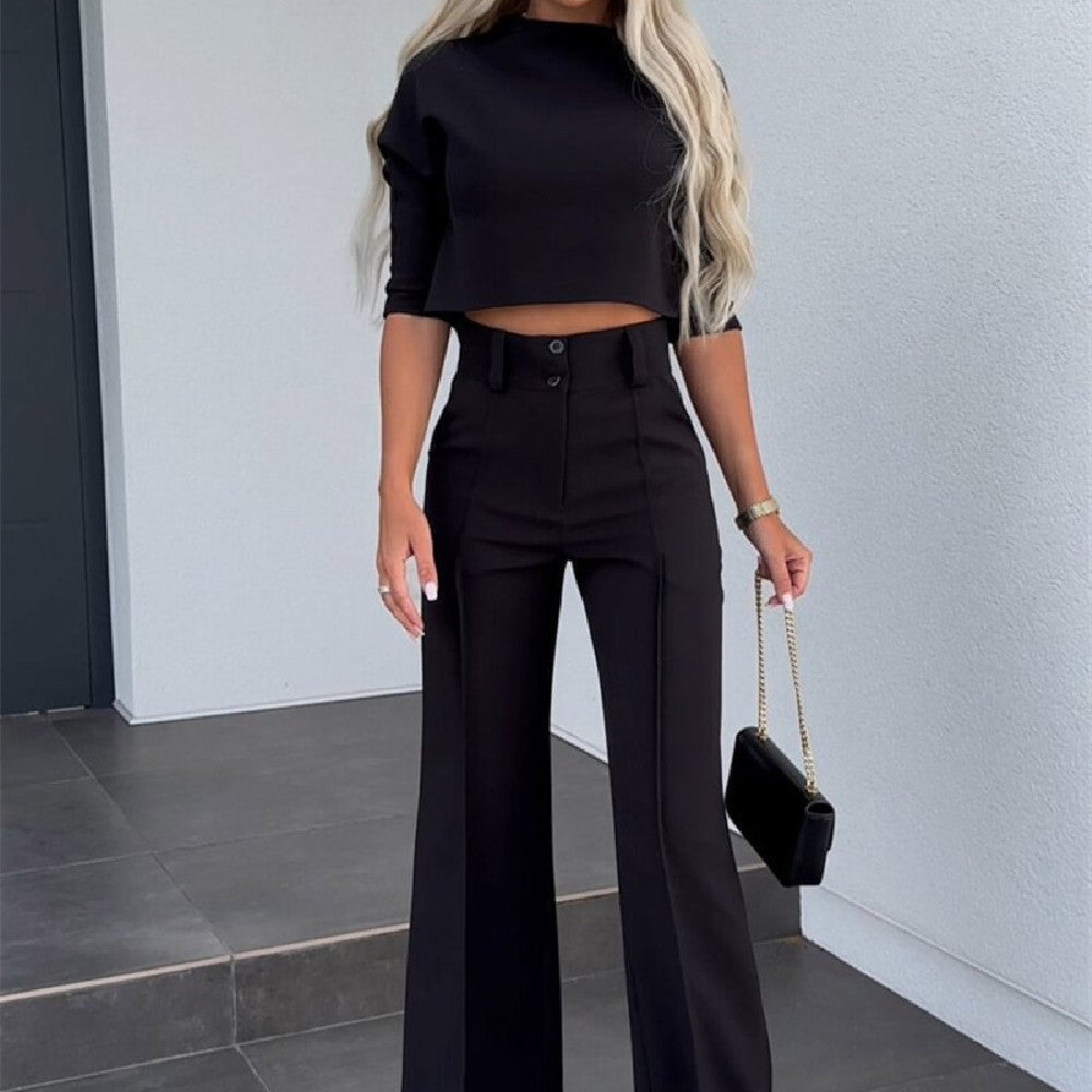 High Waisted Flare Pants