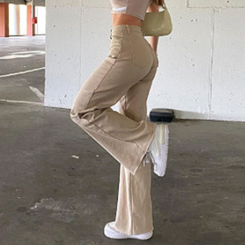 High Waist Flared Pants