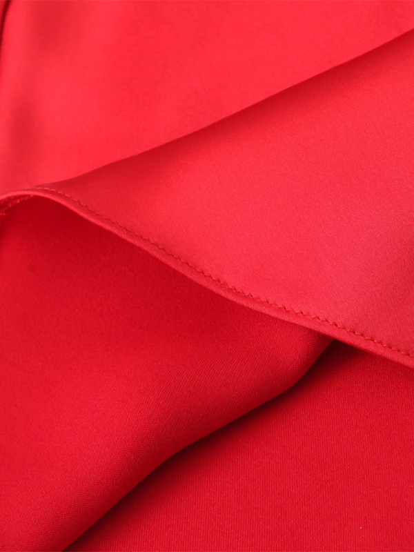 Scarlet Satin Slip